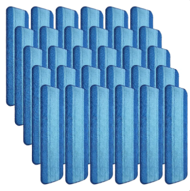 30 Pieces Microfiber Cleaning Pads Compatible with Bona Mop